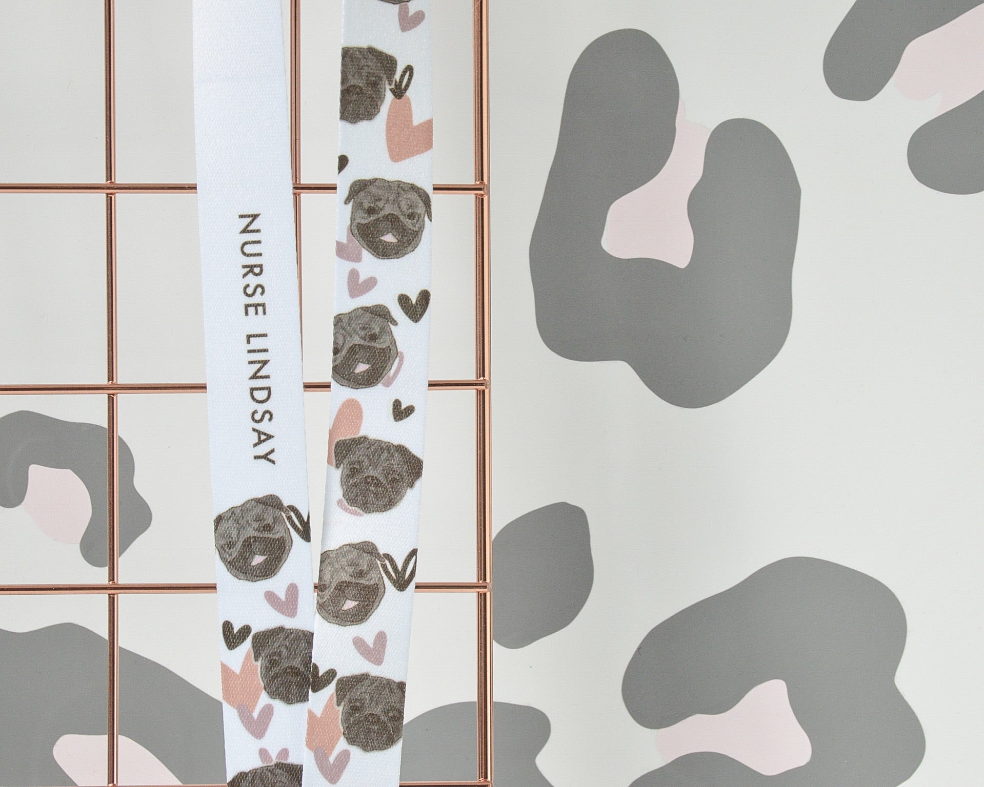 Pug Lanyard - You Make My Dreams