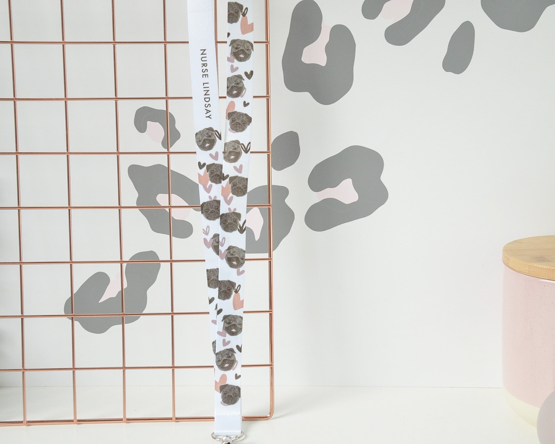 Pug Lanyard - You Make My Dreams