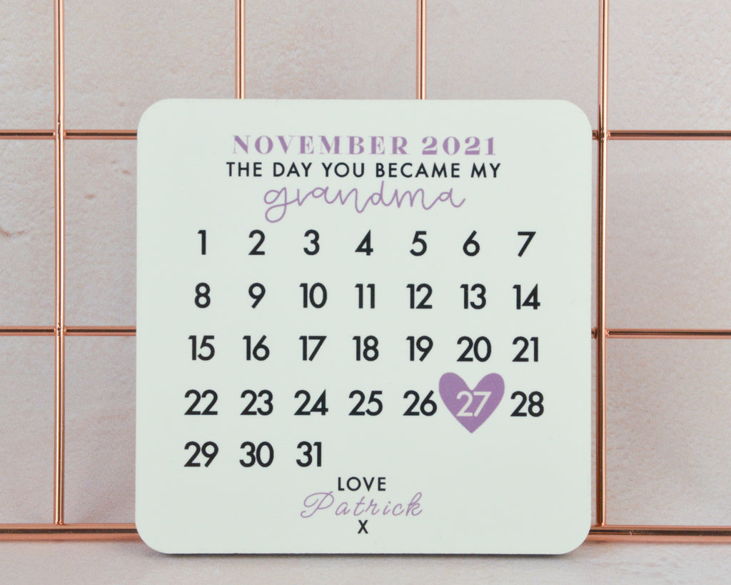 Date You Became Mine Coaster - You Make My Dreams