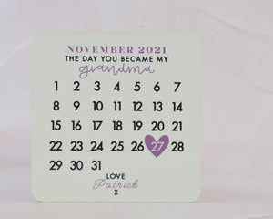 Date You Became Mine Coaster - You Make My Dreams