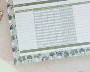 A4 House Plant Planner - You Make My Dreams