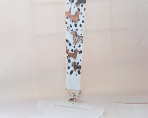 Sausage Dog Lanyard - You Make My Dreams