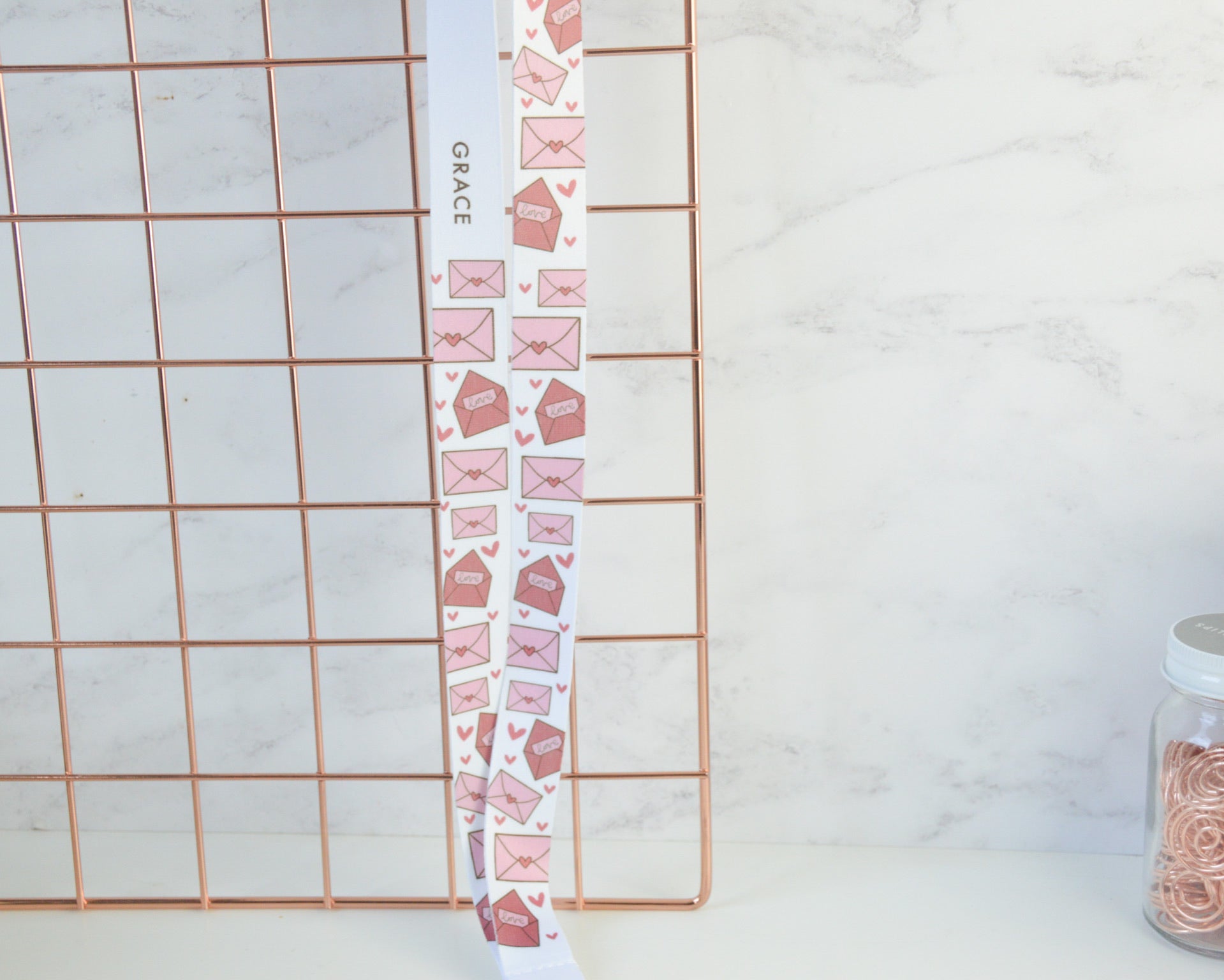 Love Letter Lanyard - You Make My Dreams