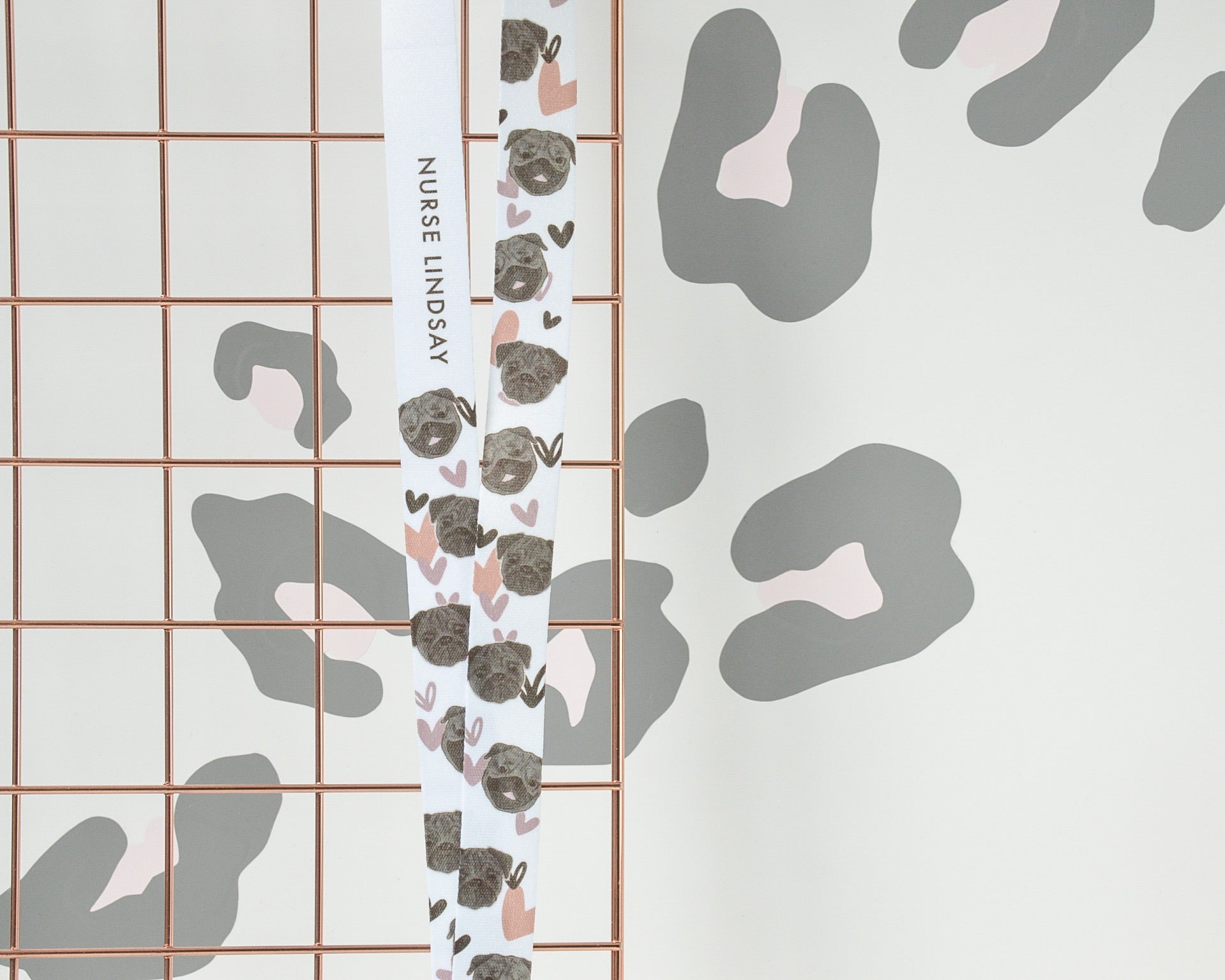 Pug Lanyard - You Make My Dreams