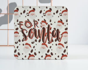 Santa Christmas Eve Coaster - You Make My Dreams