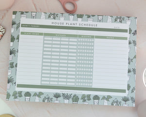 A4 House Plant Planner - You Make My Dreams