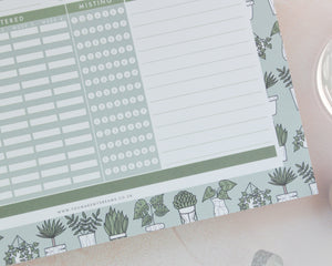 A4 House Plant Planner - You Make My Dreams
