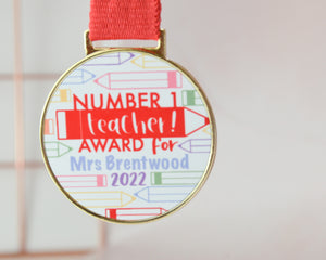 Best Teacher Medal