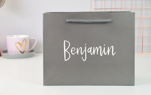 Small Personalised Name Gift Bag - You Make My Dreams