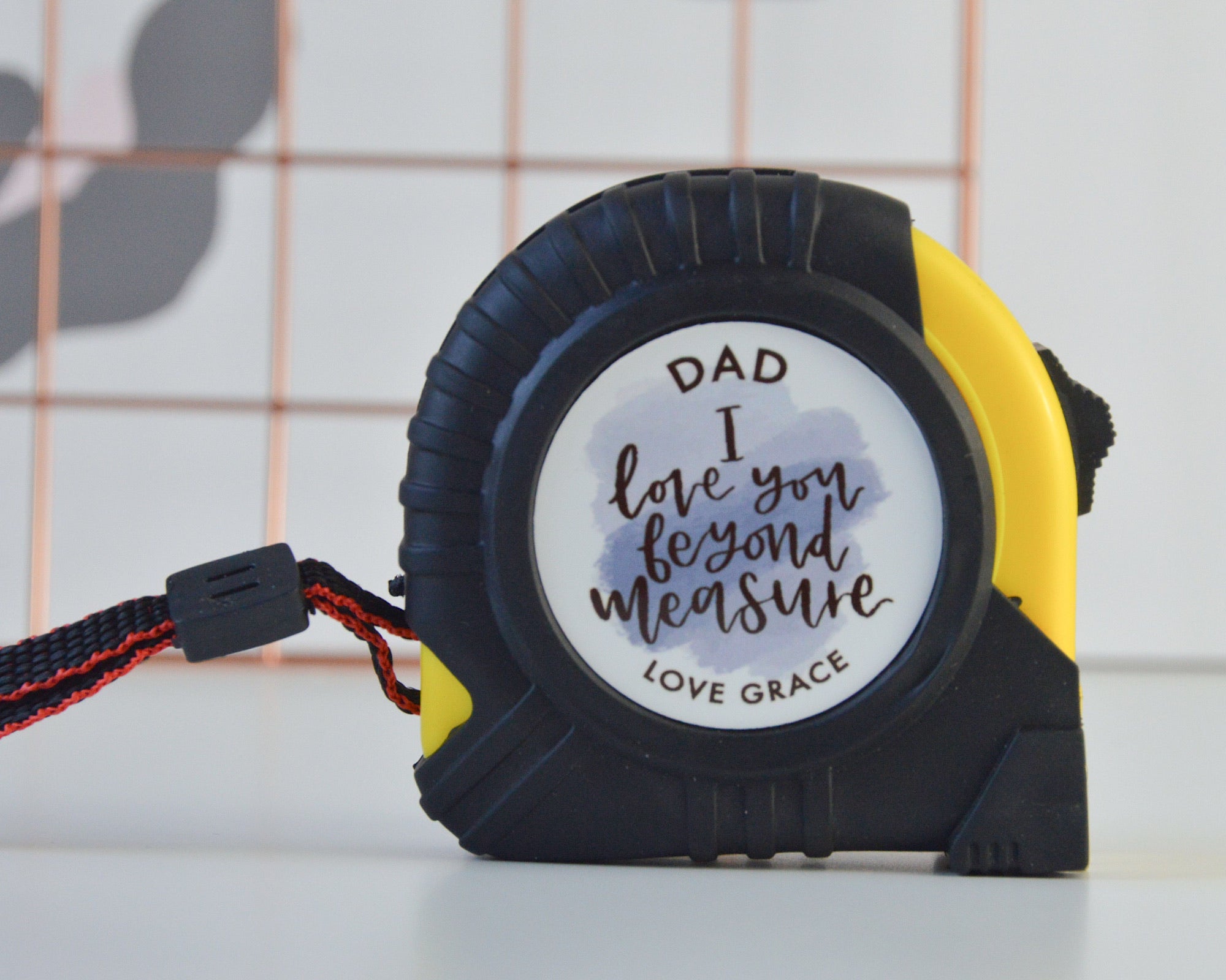 Personalised I Love You Beyond Measure Tape Measure - You Make My Dreams