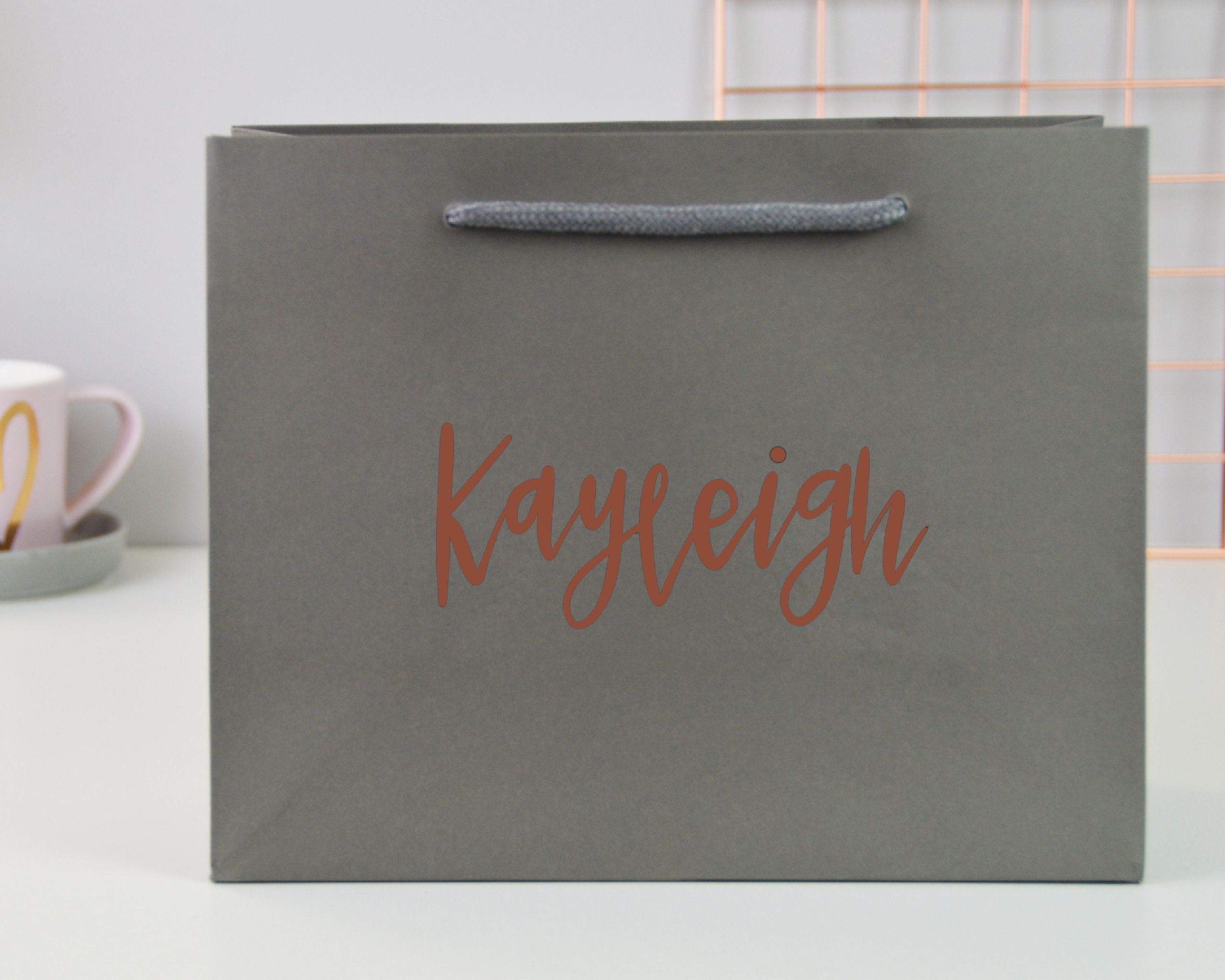 Large Personalised Name Gift Bag - You Make My Dreams