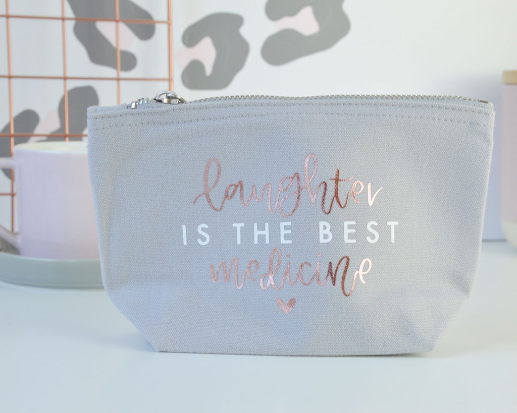 Laughter is the Best Medicine Pouch - You Make My Dreams