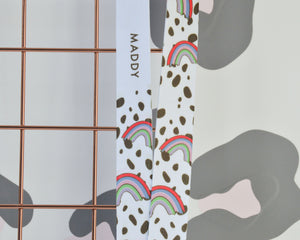 Personalised Rainbow Spot Lanyard - You Make My Dreams