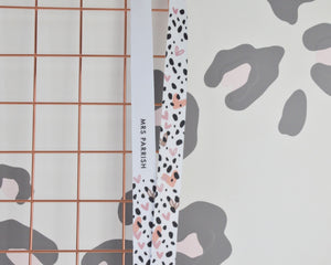 Personalised Dalmatian Heart Print Lanyard - You Make My Dreams