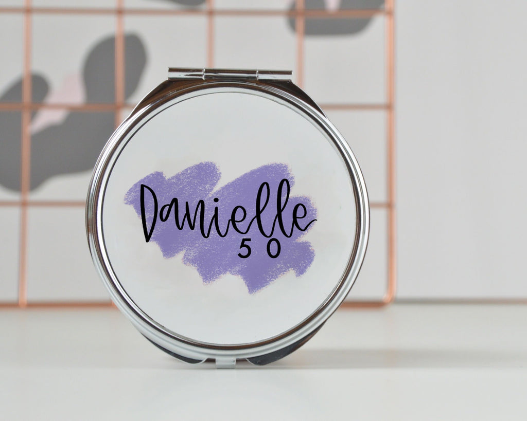 Personalised Birthday Compact Mirror - You Make My Dreams