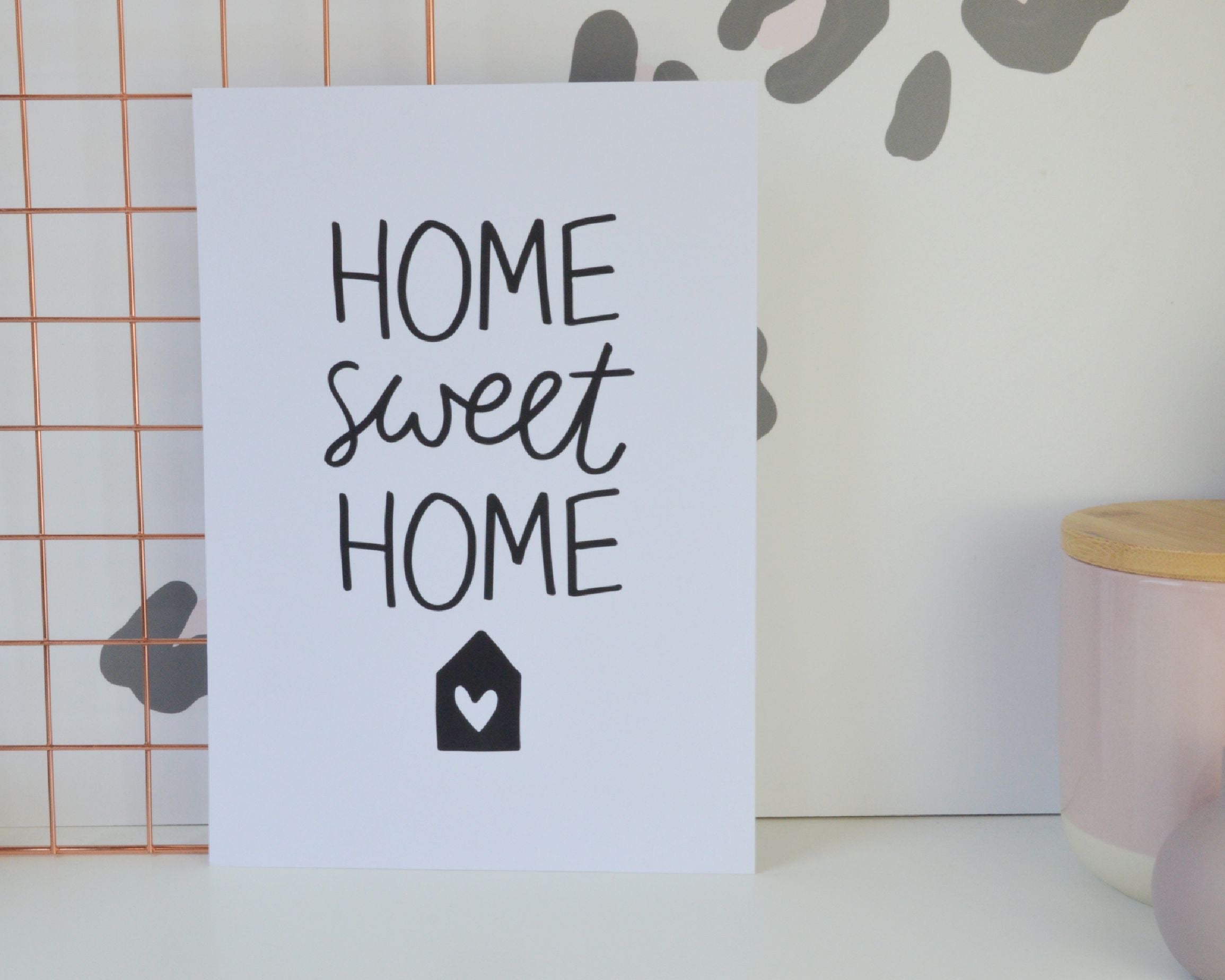 Home Sweet Home Print - You Make My Dreams