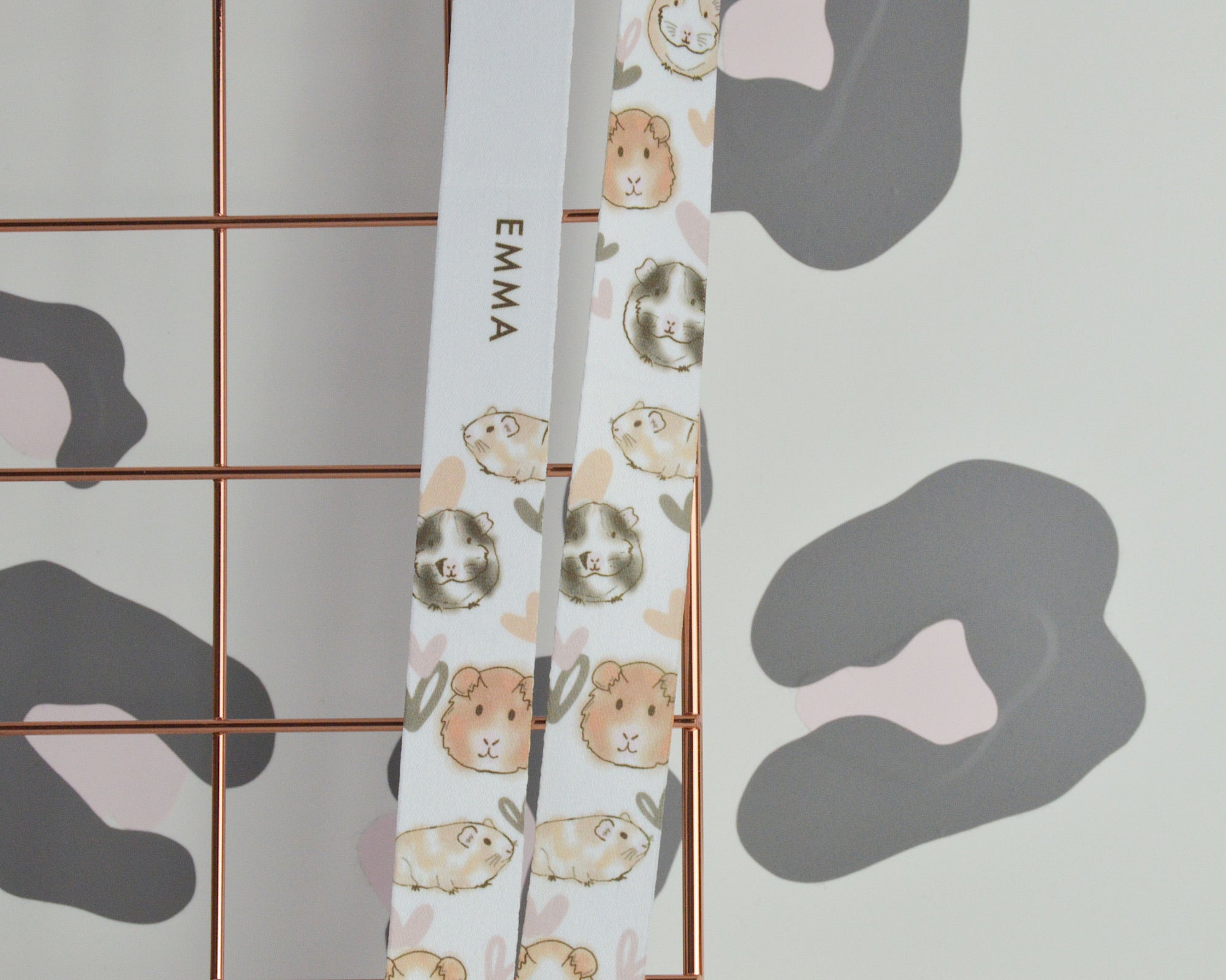 Guinea Pig Lanyard - You Make My Dreams