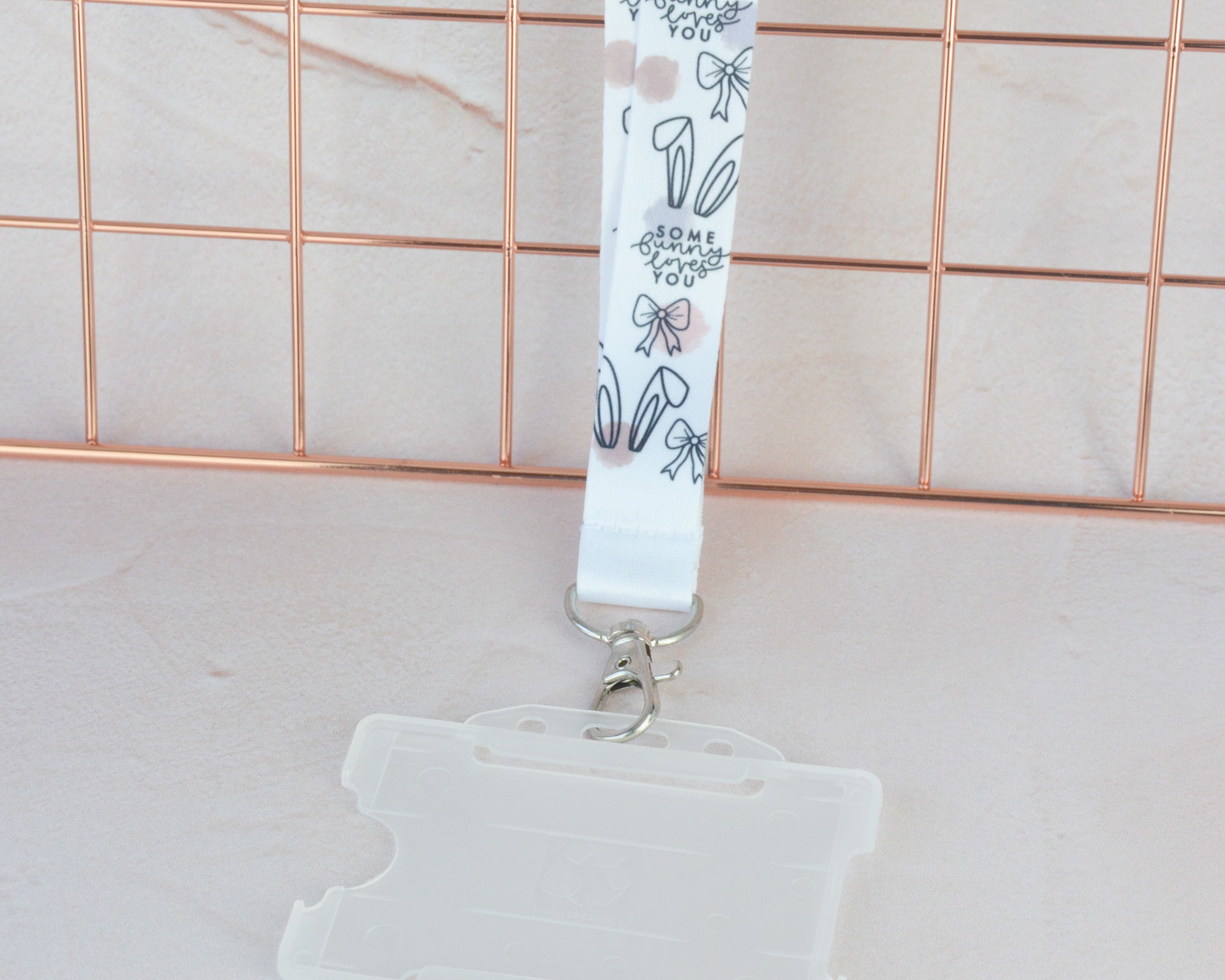 Some Bunny Loves You Lanyard - You Make My Dreams