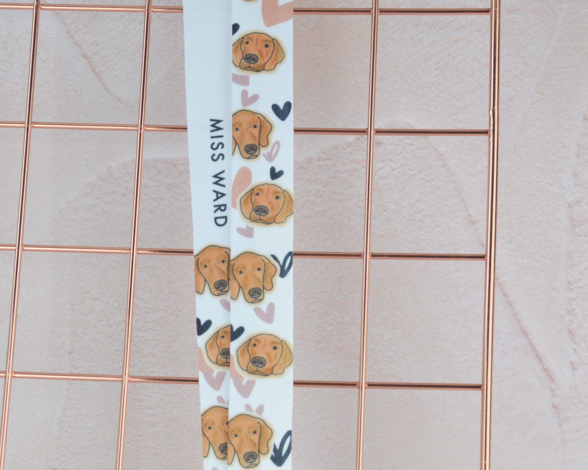 Vizsla Lanyard - You Make My Dreams
