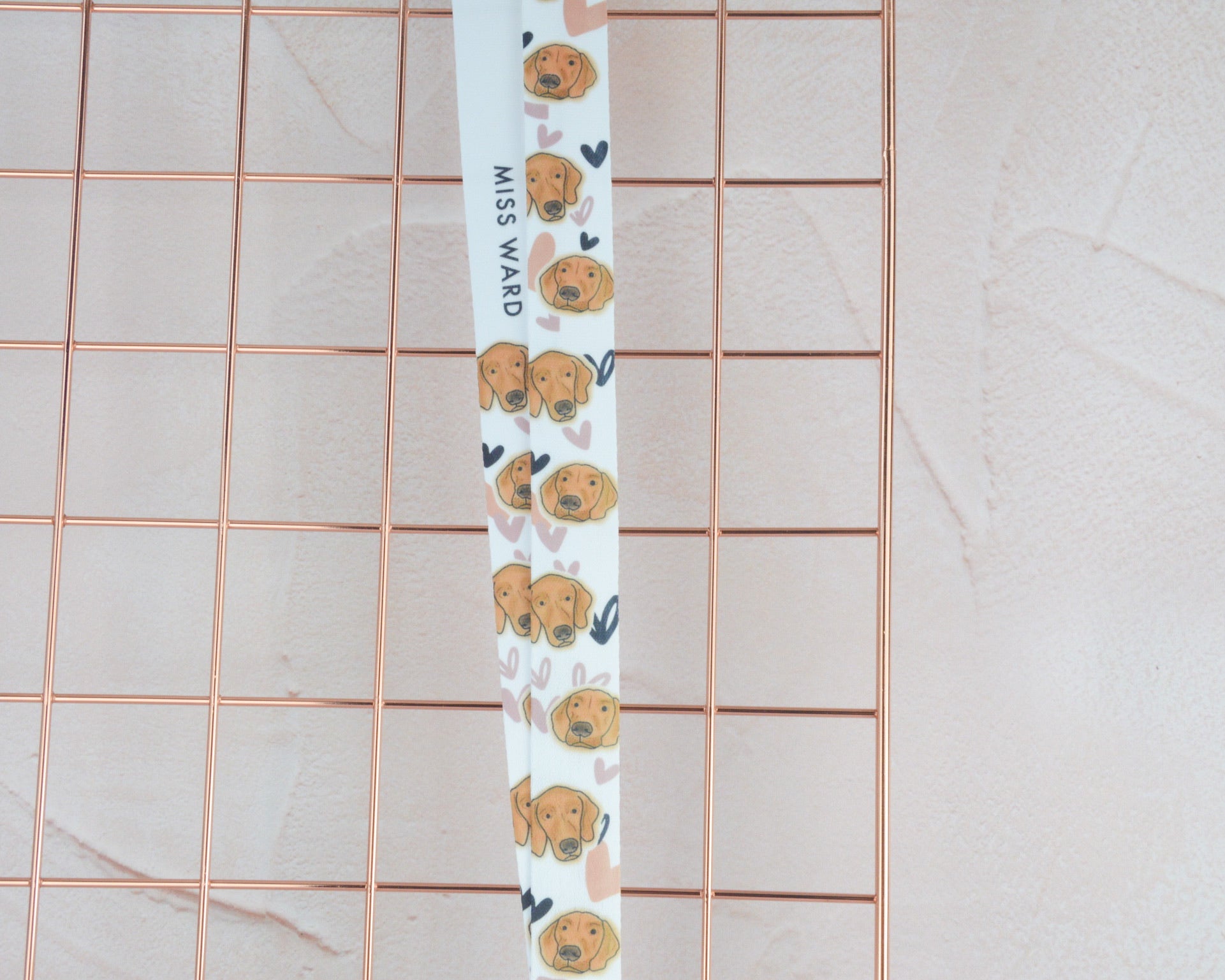 Vizsla Lanyard - You Make My Dreams